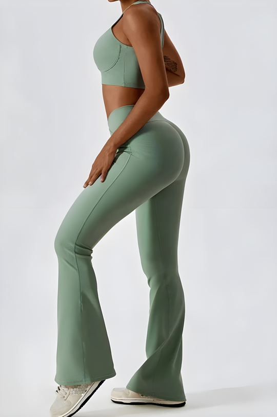 Flare Flex Legging - Olive Green