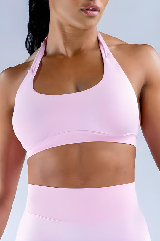 Seamless Vitality Sports Bra - Rose Pink